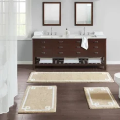 Geometric Cotton Tufted Bath Rug -Madison Park GUEST 8596a730 4f5f 4a87 853e 73c1b453ebaa
