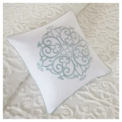 4pc Amber Tufted Cotton Chenille Comforter Set -Madison Park GUEST 8b759a20 b736 4de3 8f42 8d4510fa6236