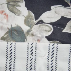 Sorrel Full/Queen 3pc Cotton Printed Reversible Coverlet Set Dark Blue -Madison Park GUEST 90214508 f286 4d12 93c9 64bc41c4478b