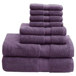 8pc Cotton Bath Towel Set -Madison Park GUEST 90de7a69 c7ed 4a65 97d2 6e5ba4999534