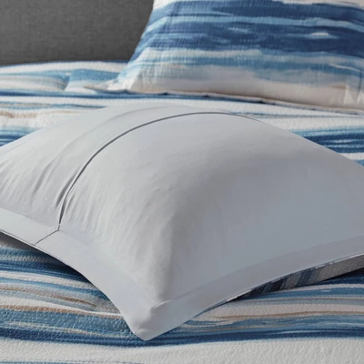 Madison Park 8pc Fairbanks Printed Seersucker Comforter And Coverlet Set Collection 8 Madison Park 8pc Fairbanks Printed Seersucker Comforter And Coverlet Set Collection - Image 8