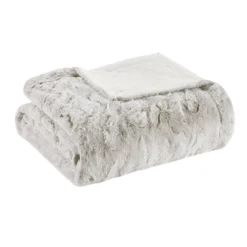60"x70" Oversized Marselle Faux Fur Throw Blanket - Madison Park -Madison Park GUEST 9d51550d c816 4031 ba21 bf3abf83cd60
