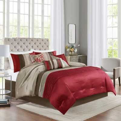 7pc Salem Comforter Set - Madison Park 1 7pc Salem Comforter Set - Madison Park