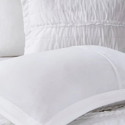 Alexis Ruffle Quilted Coverlet Set - 4pc 8 Alexis Ruffle Quilted Coverlet Set - 4pc - Image 8