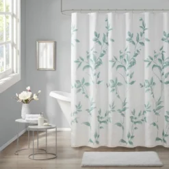 Rosalie Burnout Printed Shower Curtain 12 Rosalie Burnout Printed Shower Curtain -Madison Park GUEST a6824ec4 e7be 48f9 b8b8 f0d29e99092a