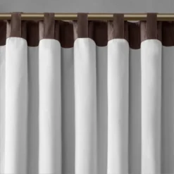 18"x50" Faux Silk Blackout Embroidered Window Valance - Aden -Madison Park GUEST ab99d2d0 802d 49cb bf7e 5571d12ce5d6