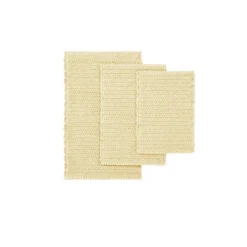 Braided Cotton Chenille Chain Stitch Bath Rug