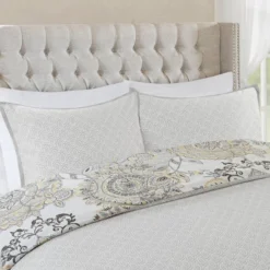 Madison Park 3pc Lian Cotton Floral Printed Reversible Duvet Cover Set 19 Madison Park 3pc Lian Cotton Floral Printed Reversible Duvet Cover Set -Madison Park GUEST b0129506 3633 4a86 8f54 9a8bdfe5b192