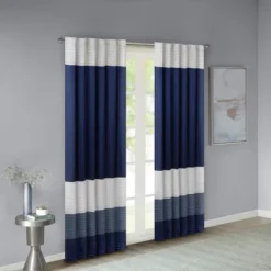 84"x50" Salem Polyoni Pintuck Light Filtering Window Curtain Panel - Madison Park 30 84"x50" Salem Polyoni Pintuck Light Filtering Window Curtain Panel - Madison Park -Madison Park GUEST b5371542 6a38 40d4 97bb 6acc9ded962d