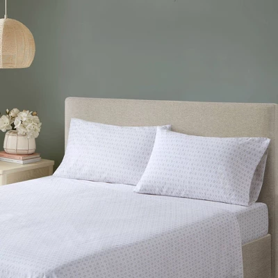 Madison Park Robin Floral Comforter Bedding Set With Bed Sheets Mauve 3 Madison Park Robin Floral Comforter Bedding Set With Bed Sheets Mauve - Image 3