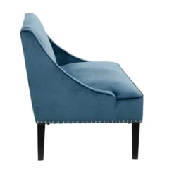 Delaney Swoop Arm Settee Blue -Madison Park GUEST c1f1ff1b d429 4082 8036 51a3ce0a03d4