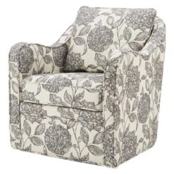 Mitchell Wide Seat Swivel Armchair - Madison Park -Madison Park GUEST c4a25488 47b0 4dc0 a183 9165b5ad9601