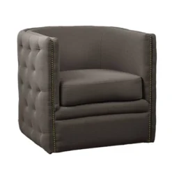 Milton Swivel Chair Gray -Madison Park GUEST c6d8f643 08dc 468f 8356 7d1d59adb252