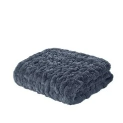 50"x60" Ruched Faux Fur Throw Blanket - Madison Park -Madison Park GUEST ca9f3470 e8c0 48a0 9507 ace0d15aa066