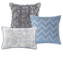 Willow Watercolor Floral Quilted Coverlet Set - 6pc -Madison Park GUEST cda05358 e439 4013 a93e 84bbad0516c8