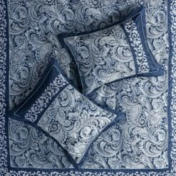 Martha Jacquard Comforter Set Navy - Madison Park 21 Martha Jacquard Comforter Set Navy - Madison Park -Madison Park GUEST cecc0e37 40e1 42a9 9afd 97ba69bb65fc