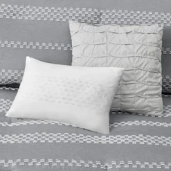Madison Park 5pc Knox Clipped Jacquard Comforter Set Gray 14 Madison Park 5pc Knox Clipped Jacquard Comforter Set Gray -Madison Park GUEST cf7a03c7 e2ee 4303 8df3 6990bd5fdffb