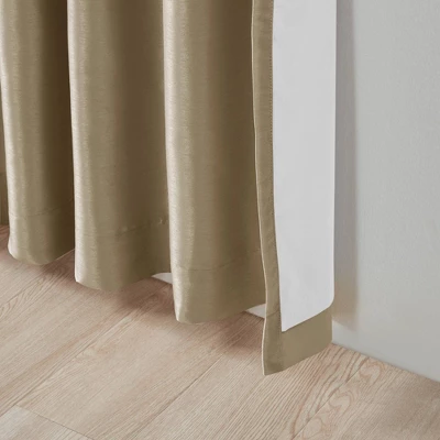 Lillian Twist Tab Total Blackout Window Curtain 6 Lillian Twist Tab Total Blackout Window Curtain - Image 6