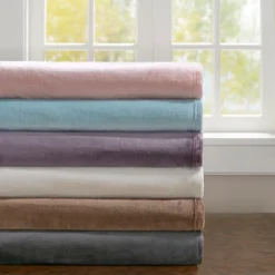 Madison Park Microlight Plush Bed Blanket -Madison Park GUEST d7d19894 5d0f 4ed6 8db9 15dc23afc9f8