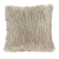 20"x20" Adelaide Faux Fur Square Throw Pillow - Madison Park -Madison Park GUEST d8161225 553f 4e38 9056 01e97ef9fff1