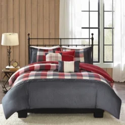 Warren Herringbone Duvet Cover Set