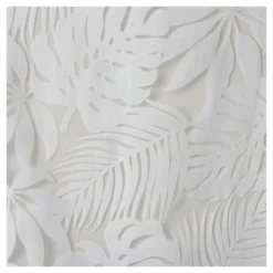 Maui Palm Leaf Burnout Window Sheer White 10 Maui Palm Leaf Burnout Window Sheer White -Madison Park GUEST e23337b7 b80a 436b acc1 2d6add1a8259
