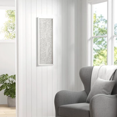 Laurel Branches Carved Wood Wall Decor Panel Gray - Madison Park 6 Laurel Branches Carved Wood Wall Decor Panel Gray - Madison Park - Image 6