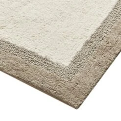 Salem Border Bath Rug -Madison Park GUEST ea4f466c 21ee 4091 8696 b98a7e57e6b0