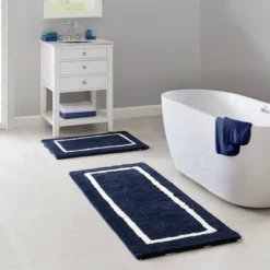 Arlo Reversible Tufted Microfiber Bath Rug -Madison Park GUEST ebba5645 f030 4086 ad8e 2de5e330b31a