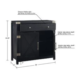 Stanton Accent Chest Black - Madison Park -Madison Park GUEST ec1f80bb 67ad 48c5 9d31 0c4fbb8899ce