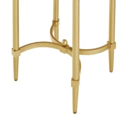 Bordeaux End Table White/Gold -Madison Park GUEST efe84247 9814 43af b83d c6ce75a070f4
