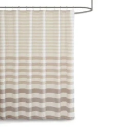 72"x72" Colette Yarn Dyed Woven Shower Curtain -Madison Park GUEST fa35204c 21be 4df7 9381 cd7a743d41b1