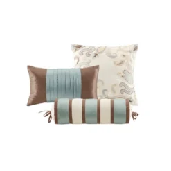 Madison Park 6pc King Charlotte Duvet Set Blue/Brown 9 Madison Park 6pc King Charlotte Duvet Set Blue/Brown -Madison Park GUEST fc16d5a6 b0d9 4a05 9339 f3977b8f88c7