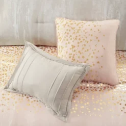 7pc Midnight Sky Metallic Print Comforter Set - Madison Park -Madison Park GUEST fcf144e1 7298 4a44 896e a28684ddab66